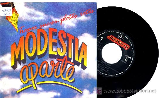 Discos de vinil: MODESTIA APARTE PROMO SINGLE