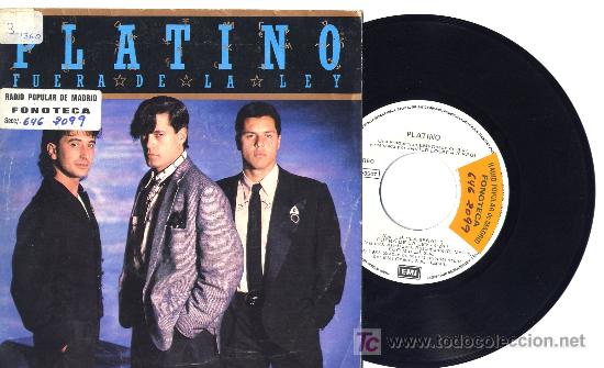 Discos de vinilo: PLATINO PROMO SINGLE - Foto 1