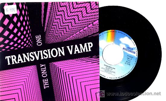 Discos de vinilo: TRANSVISION VAMP PROMO  SINGLE - Foto 1