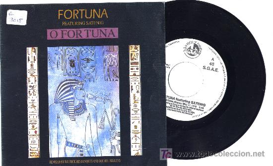 Discos de vinilo: FORTUNA FEATURING SATENING - Foto 1