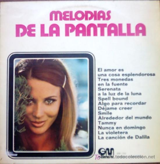 Discos de vinilo: MELODIAS DE LA PANTALLA - Foto 1