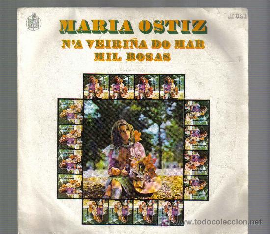 Discos de vinilo: SINGLE GALICIA - MARIA OSTIZ - Foto 1
