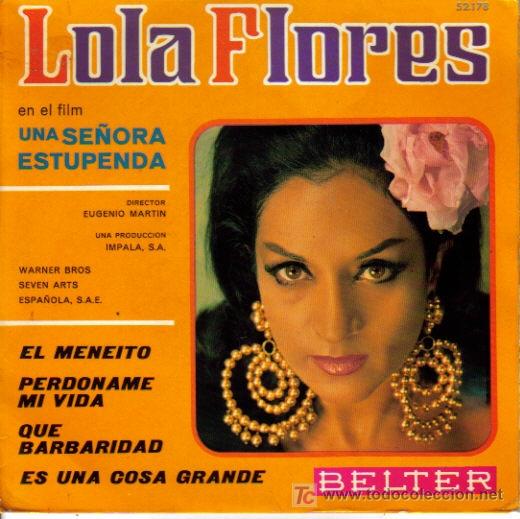 Discos de vinilo: LOLA FLORES-EL MENEITO + 3 EP VINILO RARO EDITA BELTER EN 1968 SPAIN