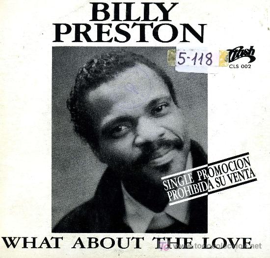 Discos de vinilo: BILLY PRESTON  -  What about the love - Foto 1
