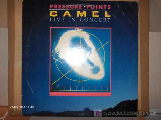 Discos de vinilo: CAMEL ----PRESSURE POINTS -- LIVE IN CONCERT - Foto 1