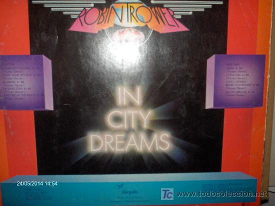 Discos de vinilo: ROBIN TROWER ----- IN CITY DREAMS - Foto 2