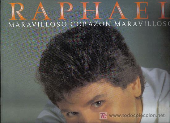 Discos de vinilo: lp RAPHAEL - MARAVILLOSO CORAZON - Foto 1