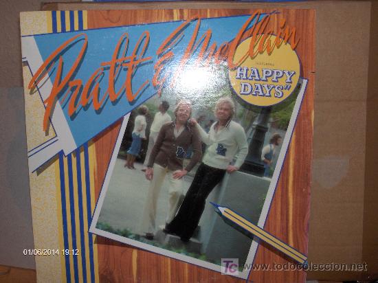 Discos de vinilo: PRATT & MCCLAIN ---- HAPPY DAYS