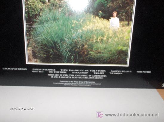 Discos de vinilo: JOHN FOXX ----- THE GARDEN - Foto 2