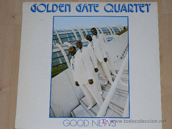 Discos de vinilo: LP DE VINILO DE GOLDEN GATE QUARTET. GOOD NEWS - Foto 1