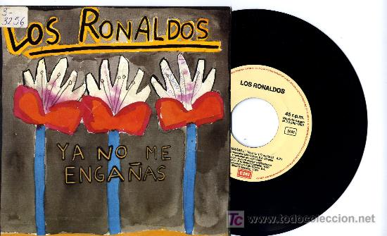 Discos de vinilo: LOS RONALDOS  single 1990 env&iacute;o INCLUIDO - Foto 1