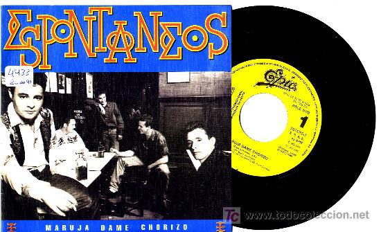 Discos de vinilo: ESPONTANEOS single   env&iacute;o INCLUIDO - Foto 1