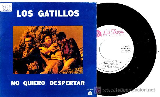 Discos de vinil: LOS GATILLOS  single  env&iacute;o INCLUIDO