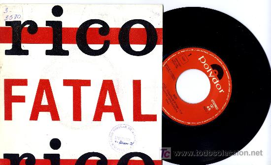 Vinyl records: RICO NACHA POP single PROMO env&iacute;o INCLUIDO