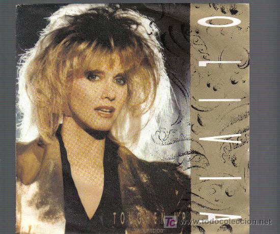 Discos de vinilo: Single OLIVIA NEWTON - JOHN  : TOUGHEN UP - Foto 1