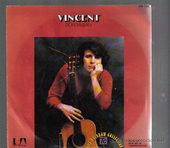 Discos de vinilo: Single DON McLEAN - VINCENT - Foto 1