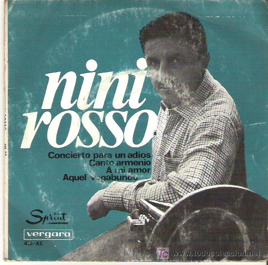 Discos de vinilo: NINI ROSSO - CONCIERTO PARA UN ADIOS +3 EP*** 1966 - Foto 1