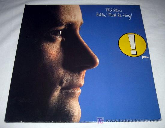 Discos de vinilo: DISCO VINILO PHIL COLLINS - HELLO, I MUST BE GOING! - - Foto 1
