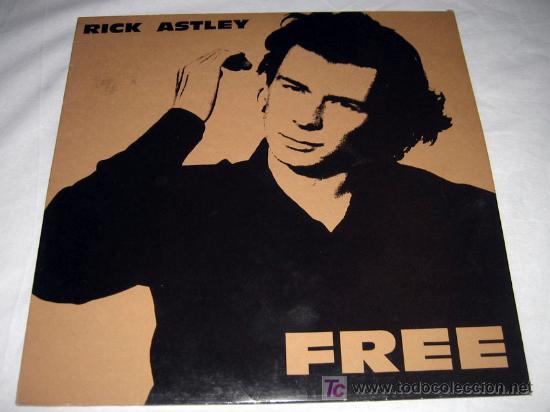 Discos de vinilo: DISCO VINILO RICK ASTLEY - FREE - 1991 - Foto 1