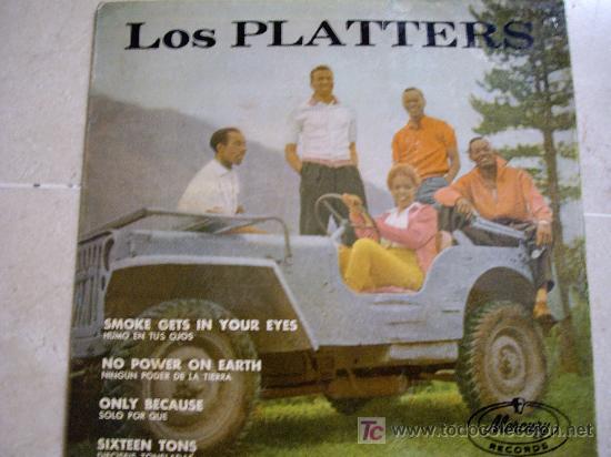 Discos de vinilo: LOS PLATERS- SMOKE GETS IN YOUR EYES - Foto 1