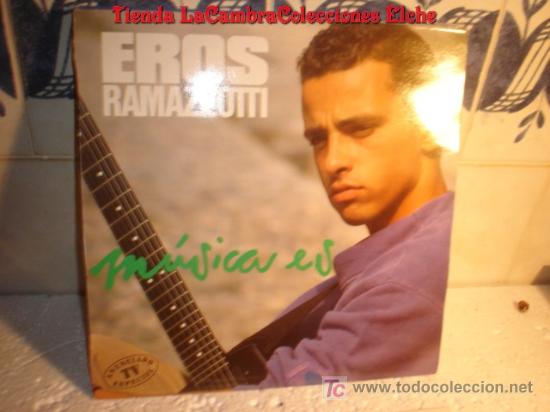 Discos de vinilo: EROS RAMAZZOTTI, LP original - Foto 1