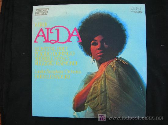Discos de vinilo: VERDI AIDA CAJA CON 3 LPS - Foto 1