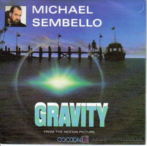 Discos de vinilo: BSO COCOON (MICHAEL SEMBELLO)-GRAVITY SINGLE VINILO 1985 SPAIN - Foto 1