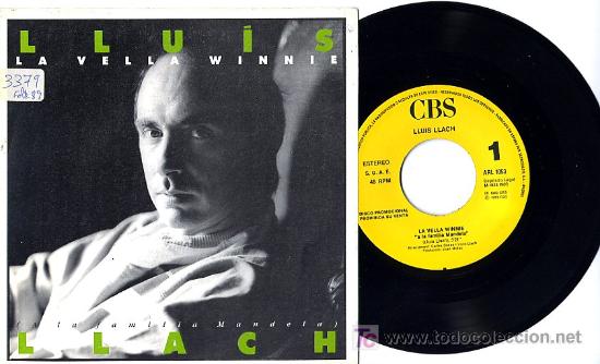 Discos de vinilo: LLUIS LLACH SINGLE PROMO 1989 - Foto 1
