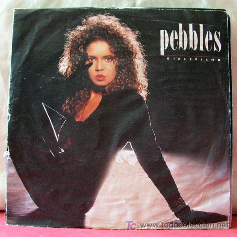 Discos de vinilo: PEBBLES ( GIRLFRIEND 2 VERSIONES ) 1987-GERMANY SINGLE45 MCA RECORDS - Foto 1