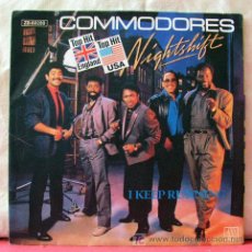 Discos de vinilo: COMMODORES (NIGHTSHIFT - I KEEP RUNNING) 1985-GERMANY SINGLE45 MOTOWN. Lote 6773346