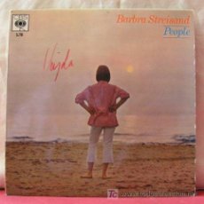 Discos de vinilo: BARBRA STREISAND ( PEOPLE - WHEN IN ROME - FINE AND DANDY - SUPER TIME ) 1964 EP45