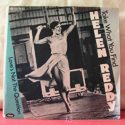 Discos de vinilo: HELEN REDDY (LOVES NOT THE QUESTION - TAKE EHAT YOU FIND) - Foto 1