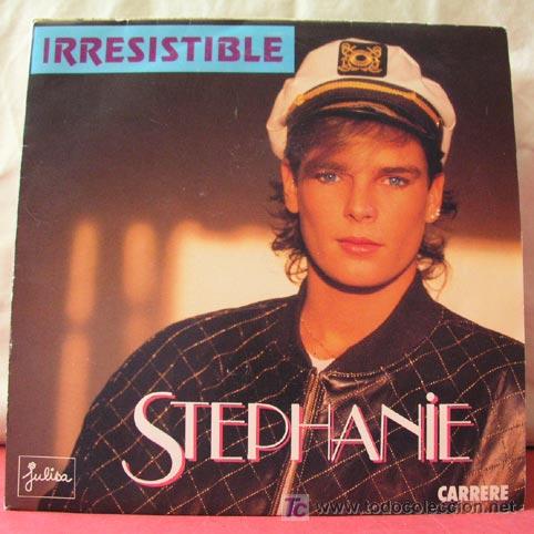 Discos de vinilo: ST&Eacute;PHANIE (FLEURS DU MAL - IRRESISTIBLE)   SINGLE45 - Foto 1