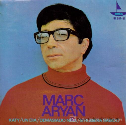 Discos de vinilo: MARC ARYAN - KATY + 3 E.P. RARO EDITA HISPAVOX 1966 - Foto 1