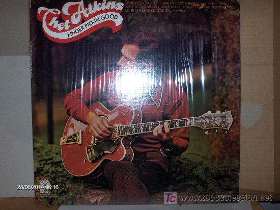 Discos de vinilo: CHET ATKINS -----FINGER PICKIN&acute;GOOD - Foto 1