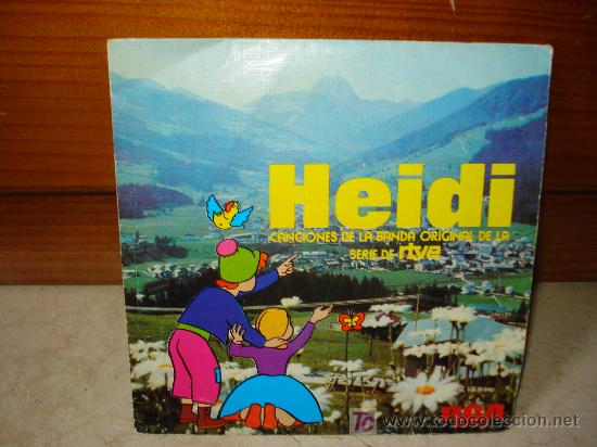 Discos de vinilo: HEIDI - OSHIETE / MATTETE GORAN - Foto 1