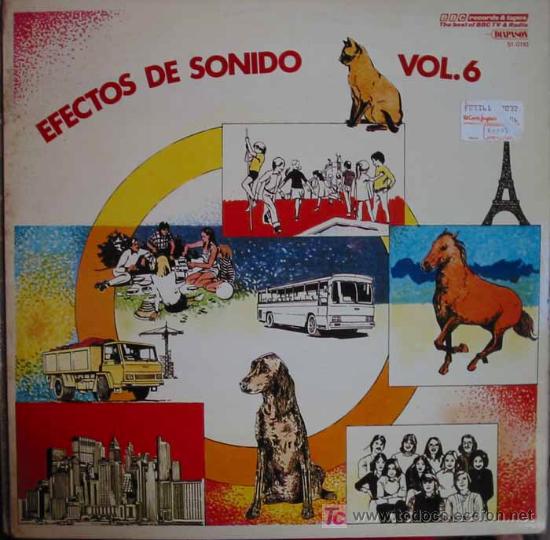 Discos de vinilo: EFECTOS DE SONIDO. VOL.6. Diapason 510110 - Foto 1