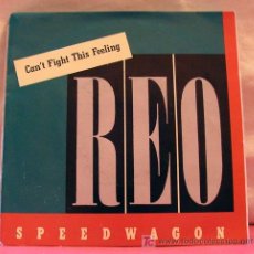 Discos de vinilo: REO SPEEDWAGON ( CAN'T FIGHT THIS FEELING - BREAK HIS SPELL ) 1984-HOLANDA SINGLE45 EPIC. Lote 6909740