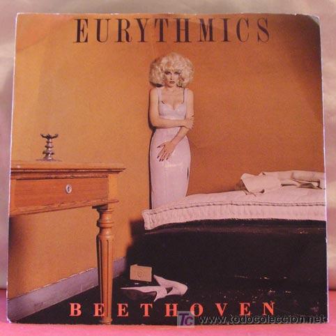 Discos de vinilo: EURYTHMICS   ( BETHOVEN - HEAVEN )   1987   SINGLE 45 - Foto 1