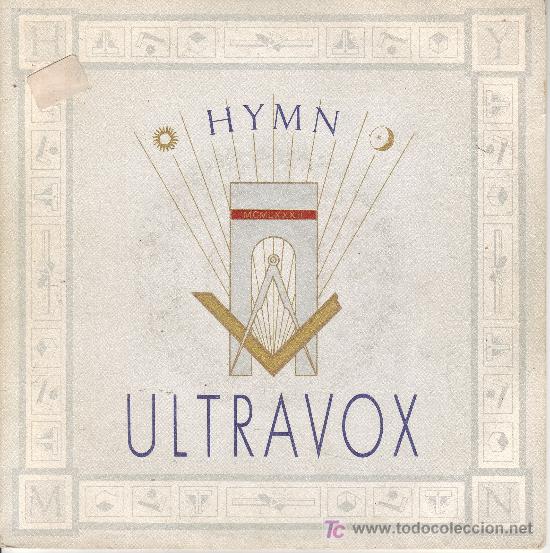 Discos de vinilo: ULTRAVOX SINGLE  HYMN-HIMNO- 1982 SPA - Foto 1