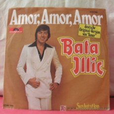 Discos de vinilo: BATA ILLIC (AMOR,AMOR,AMOR - SVALUTATION). Lote 6944827