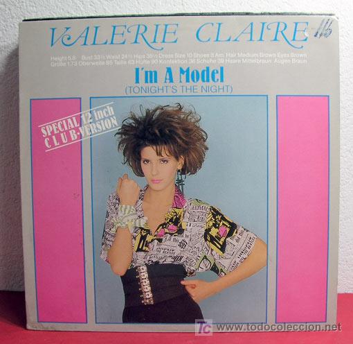 Discos de vinilo: VALERIE CLAIRE ( IM A MODEL 2 VERSIONES ) HOLANDA MAXI45 - Foto 1