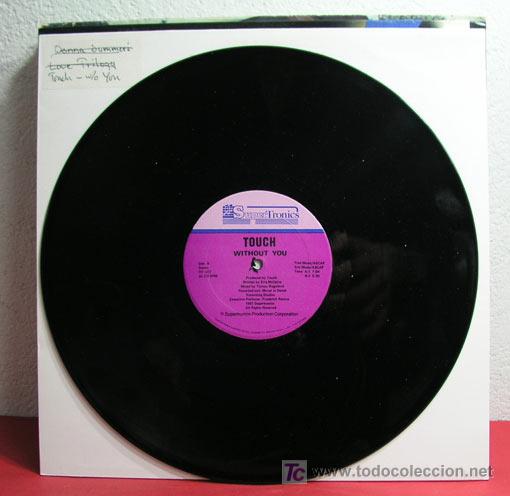 Discos de vinilo: TOUCH ( WITHOUT YOU ) 1987 LP33 - Foto 1