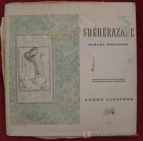 Discos de vinilo: PATHE DTX 122 - RIMSKY KORSAKOV - SCHEHEREZADE - RARO - Foto 1