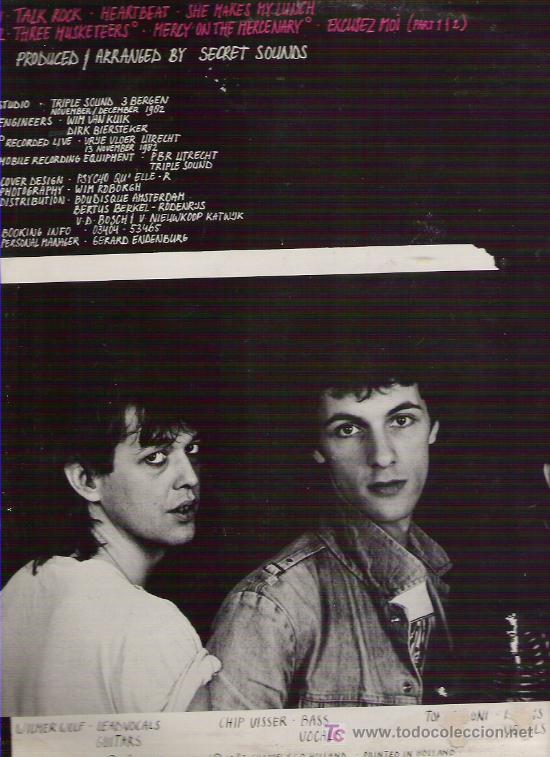 Discos de vinilo: SECRET SOUND - ESCUSEZ MOI ***1983 GUILTY RECORDS - Foto 2 - 12124516
