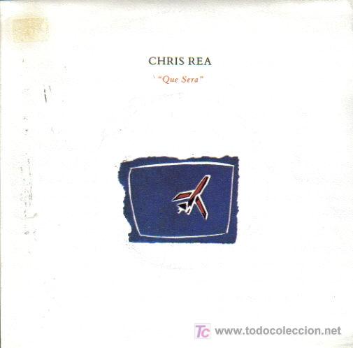 Discos de vinilo: CHRIS REA-QUE SERA + SE SEQUI SINGLE MAGNET 1988 - Foto 1