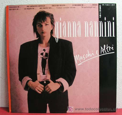 Discos de vinilo: GIANNA NANNINI ( MASCHI E ALTRI ) GERMANY - 1987 LP33 - Foto 1