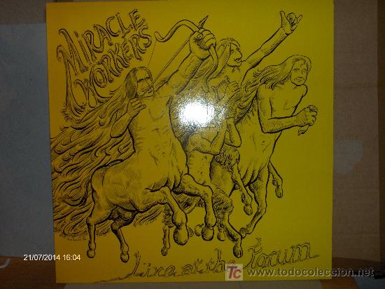 Discos de vinilo: MIRACLE WORKERS ----- LIVE AT THE FORUM - Foto 1