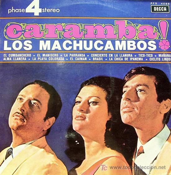 Discos de vinilo: LOS MACHUCAMBOS - CARAMBA LP DECCA 1971 - Foto 1