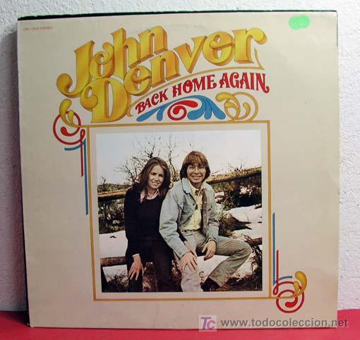 Discos de vinilo: JOHN DENVER ( BACK HOME AGAIN ) GERMANY-1974 LP33 RCA - Foto 1